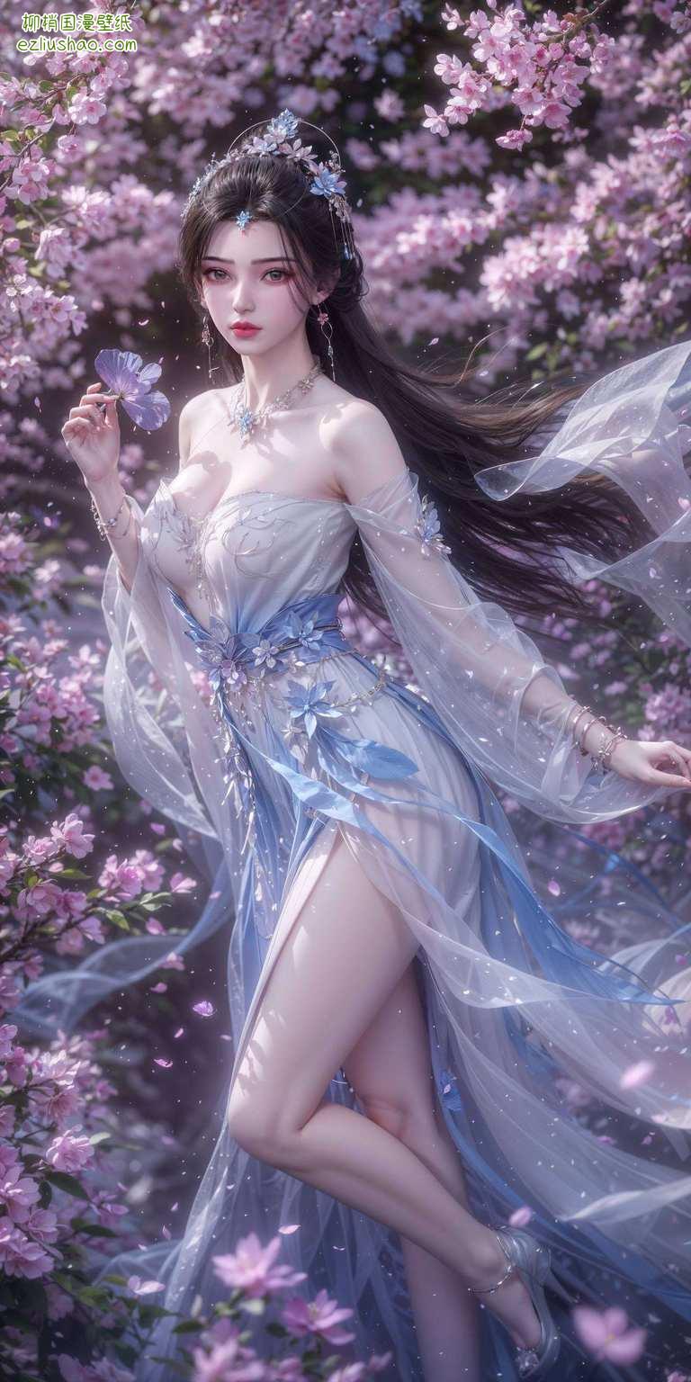 让你的手机也染上古风仙韵正是我们国漫界的女神——李慕婉