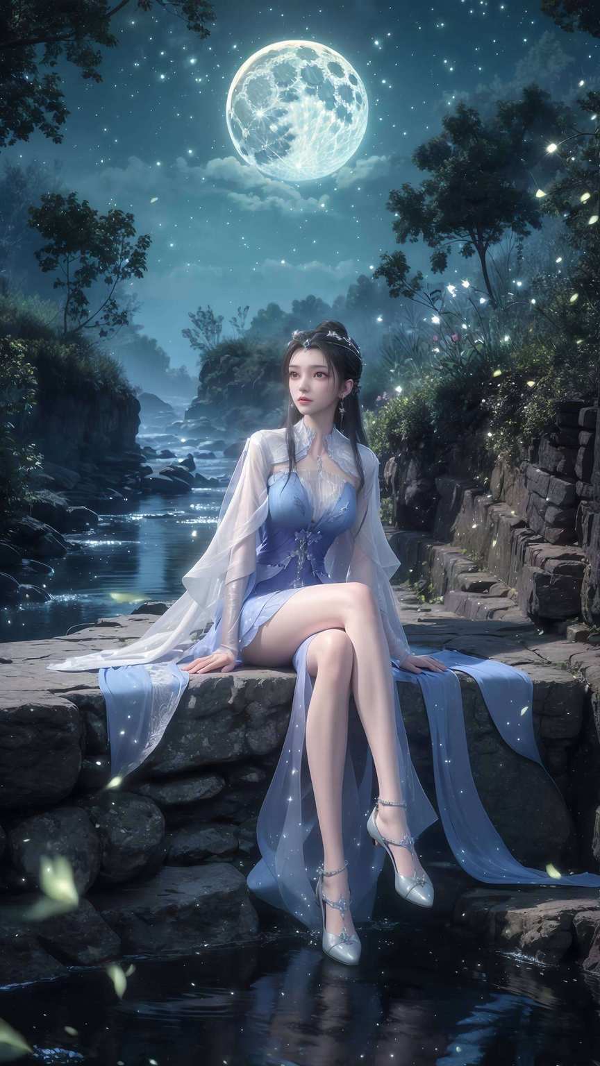 让我们的手机也变得古香古色她的眼神中藏着深深的哀愁