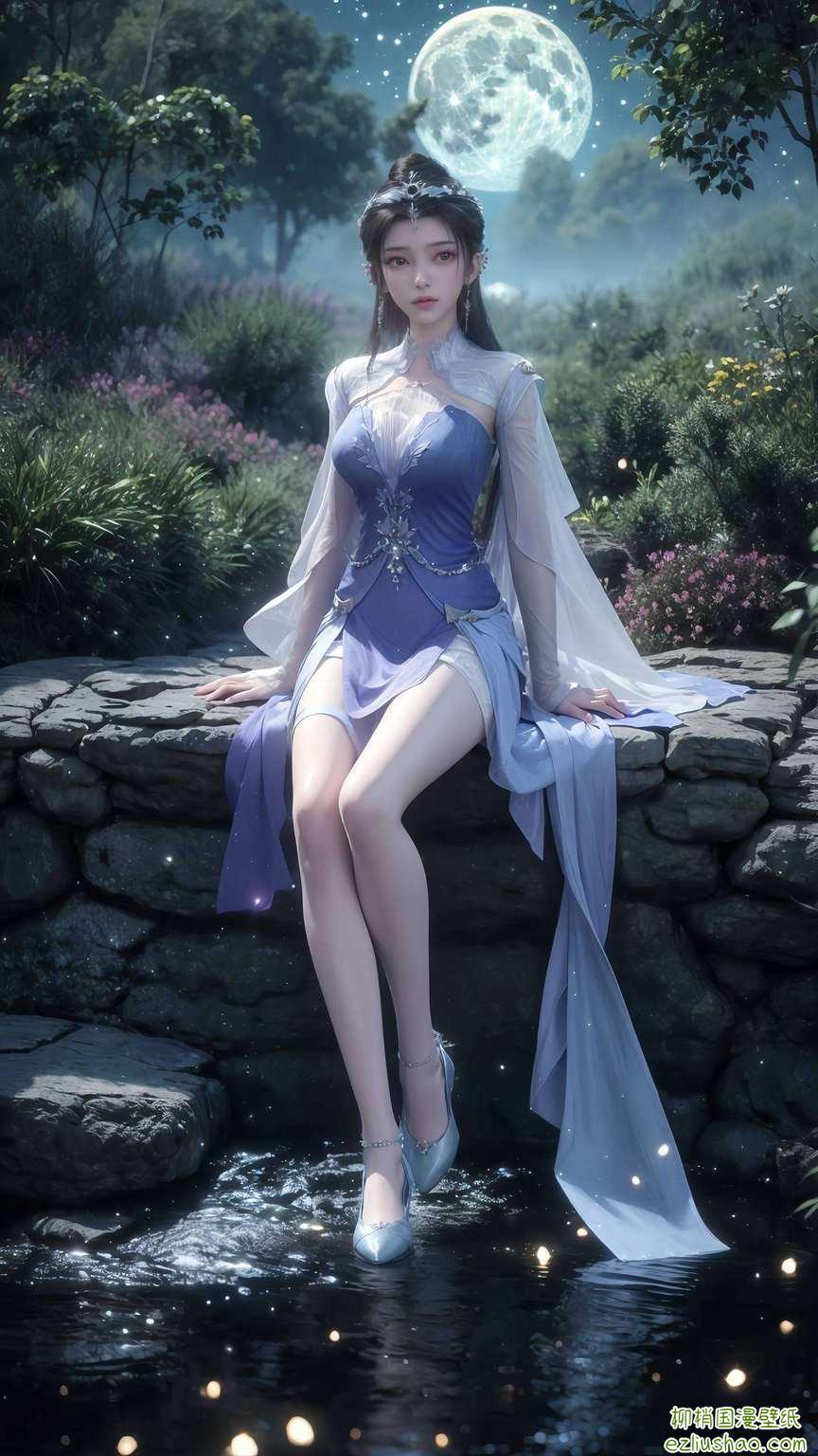 让人沉醉于那份古香古色的玄幻之美仙逆一隅的国漫女神