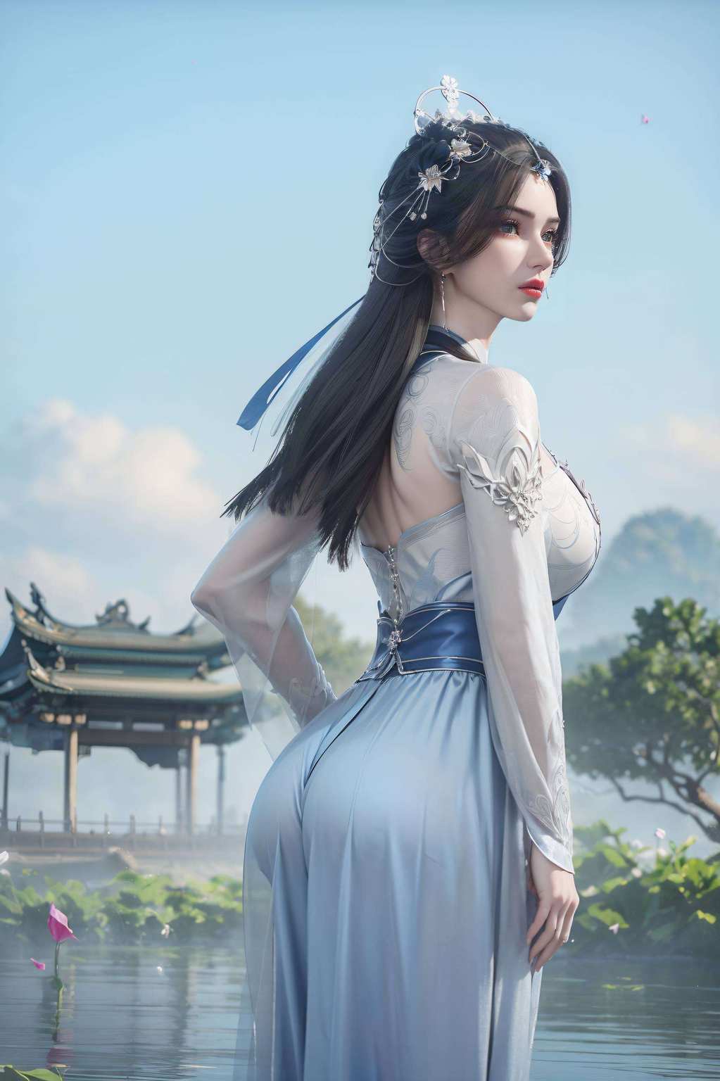 昔有仙子慕婉婉约动人