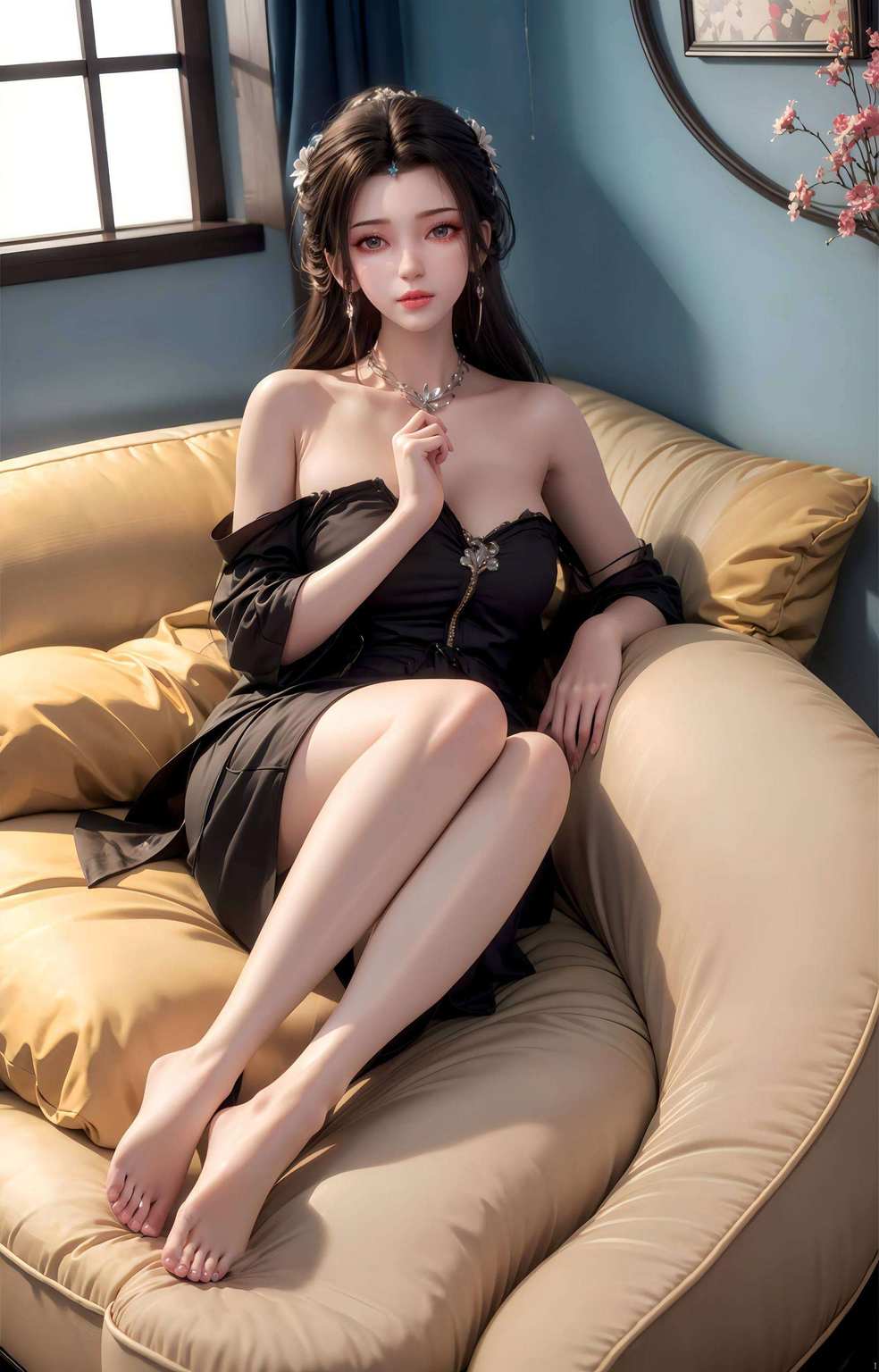 仿佛一触碰就能穿越到那古香古色的修仙世界正是仙逆中的李慕婉大美女