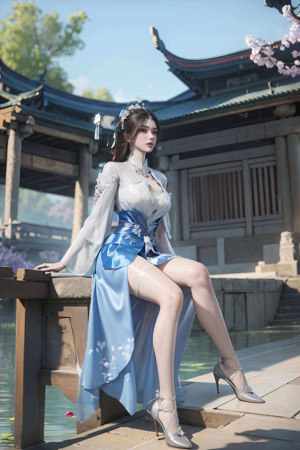 仙气萦绕李慕婉者