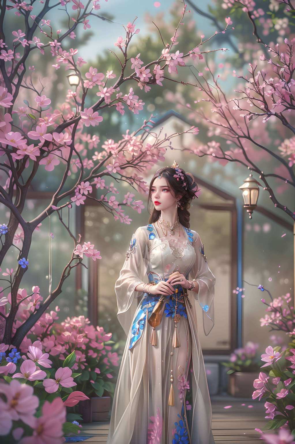 让你的手机壁纸也焕发异彩吧！她那仙逆之姿