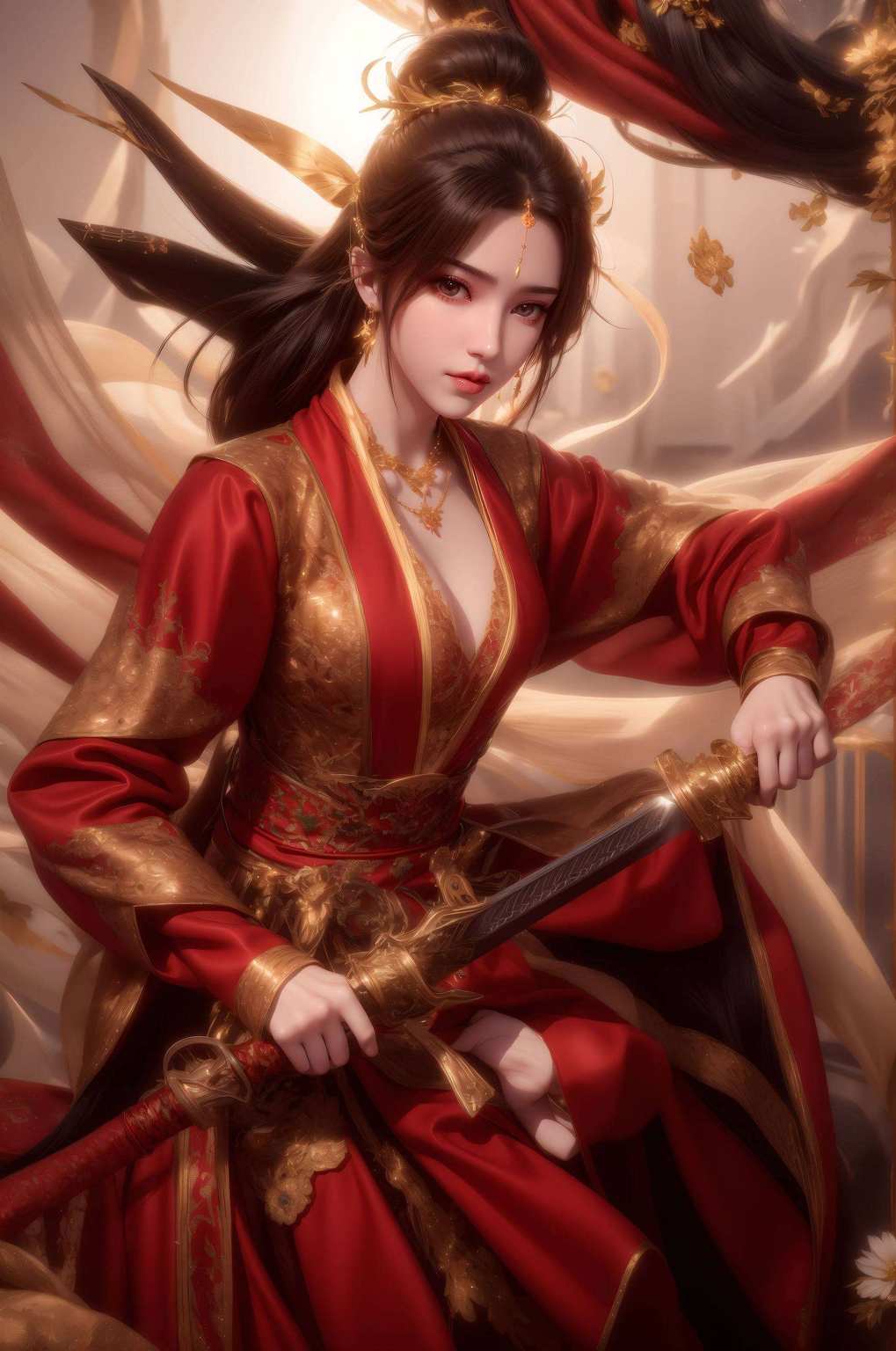 但我最爱这款这款李慕婉黑色高清壁纸