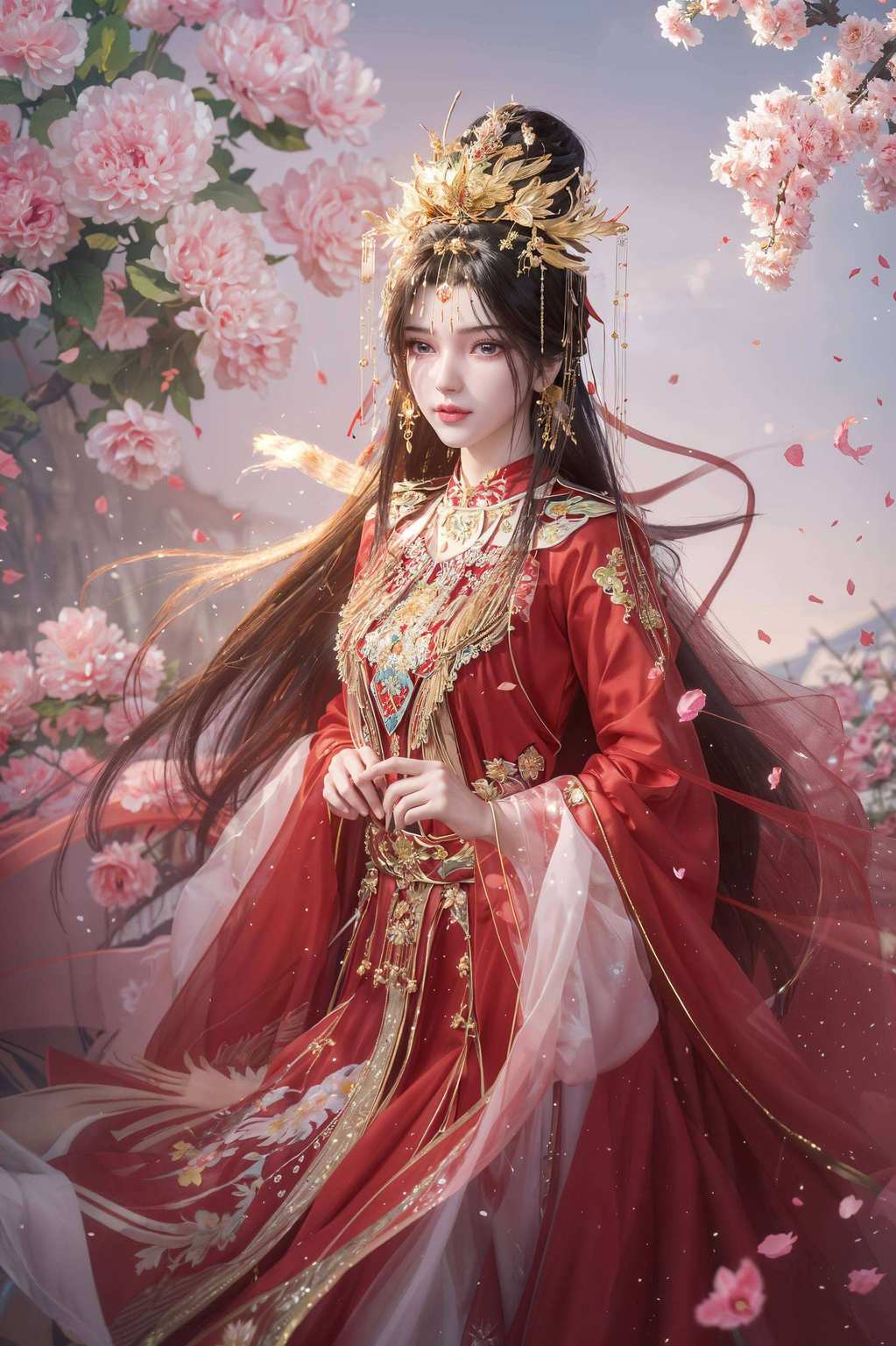 咱们先来说说这对壁纸上的人物吧！左边这位美若天仙的女子仿佛能看透你的心灵