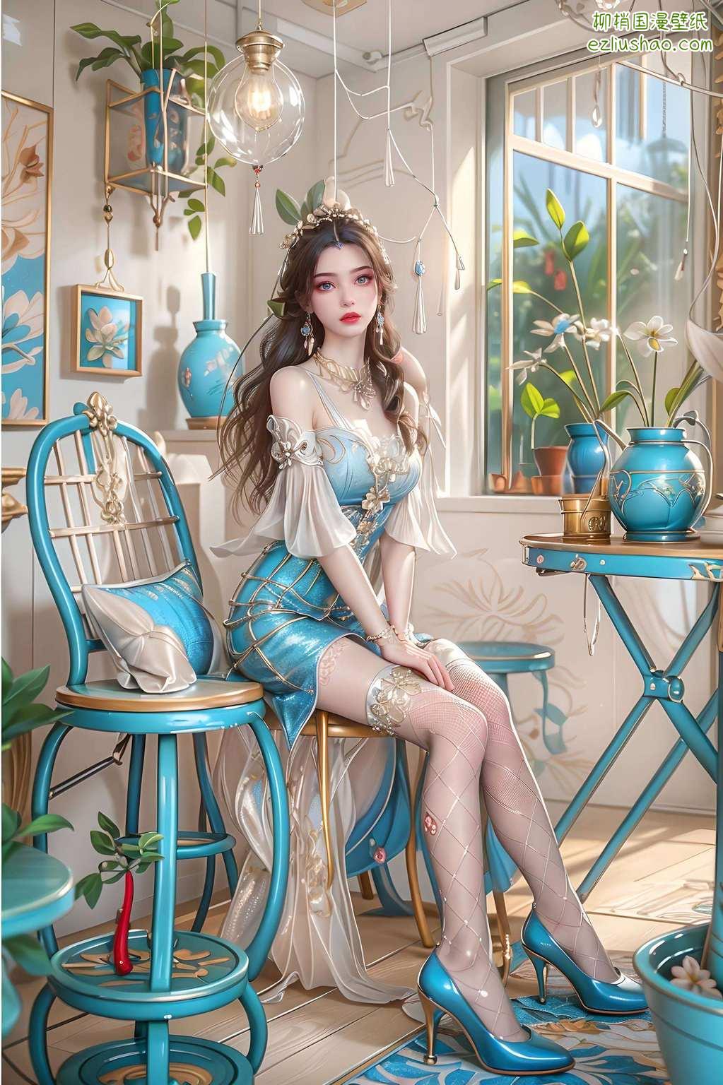 婉约千金独爱此古香古色
