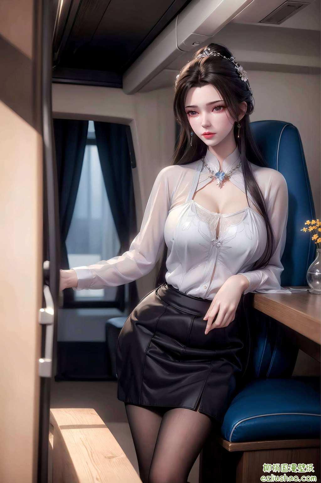保准你的手机都变得古香古色起来！谁说国漫美女只能养眼不能养心？咱们李慕婉就是美得让人心花怒放哈哈