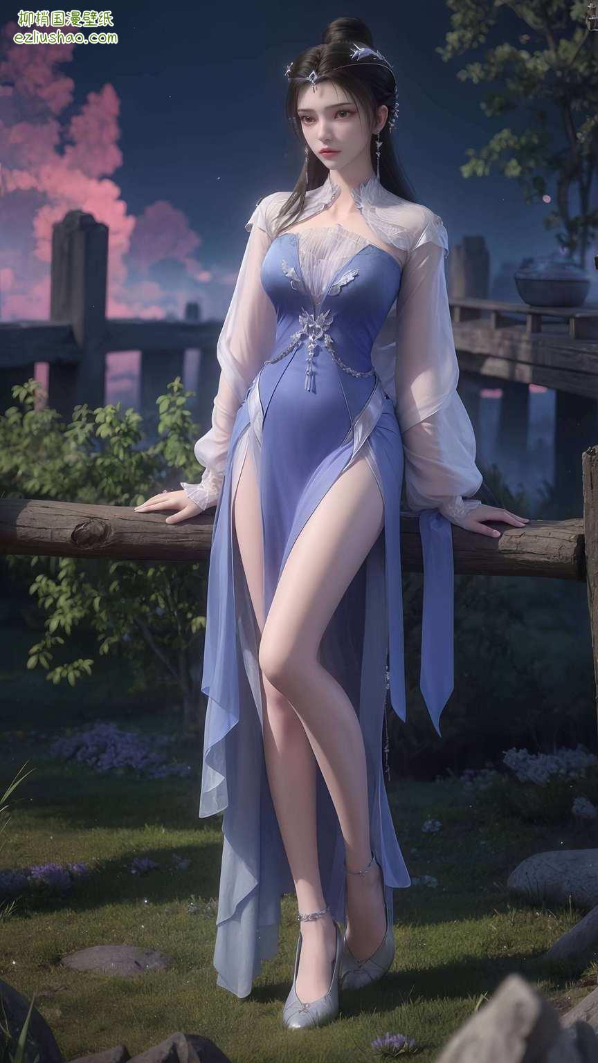 仙逆中的女神级人物哦！画面中的她仿佛一挥手就能把整个世界都搞定！嘿嘿