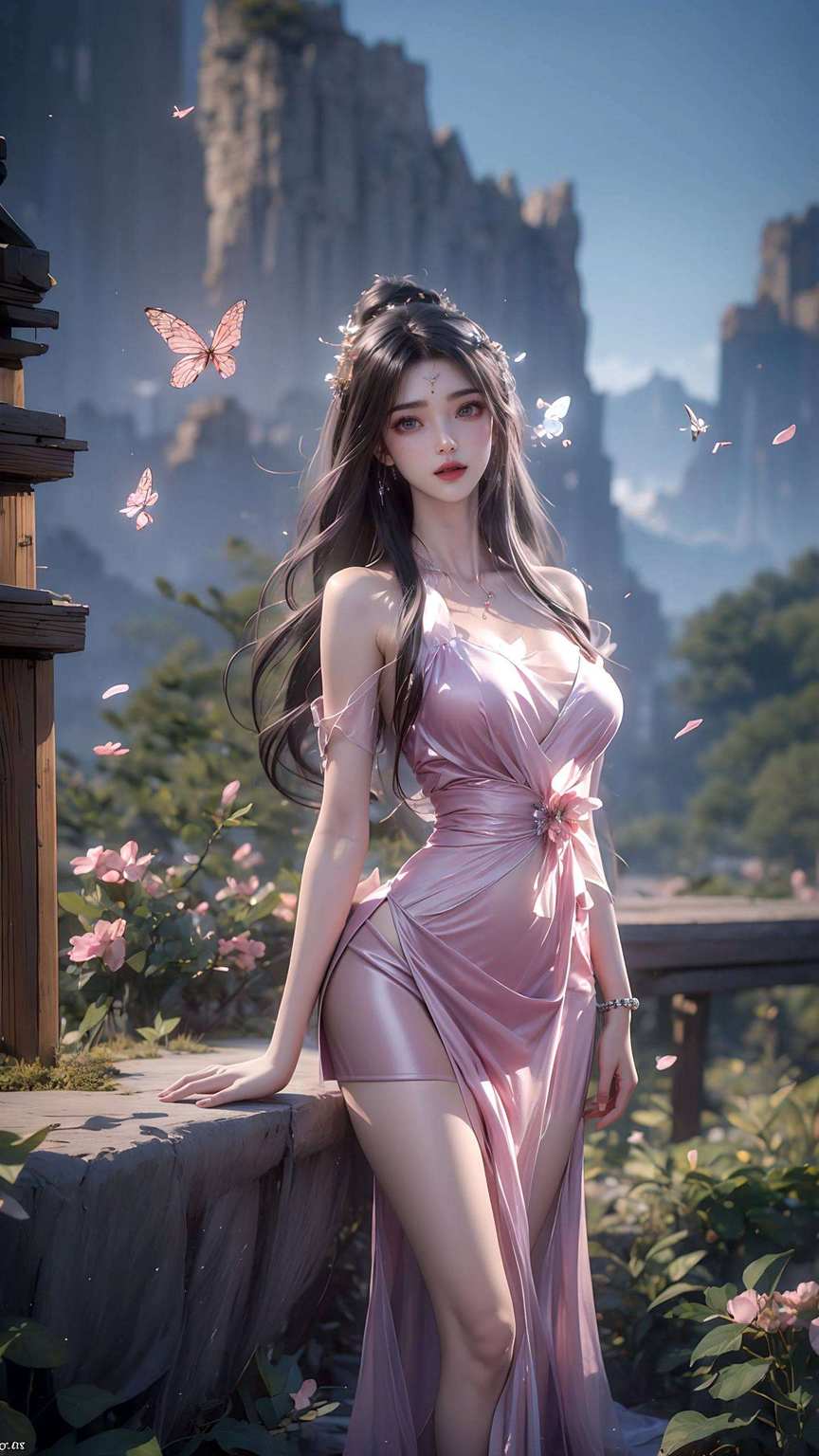 嘿嘿她又美得跟动漫美女有一拼
