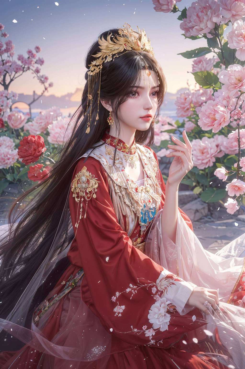 成为了无数粉丝心中的古香古色女神每一次壁纸的更换