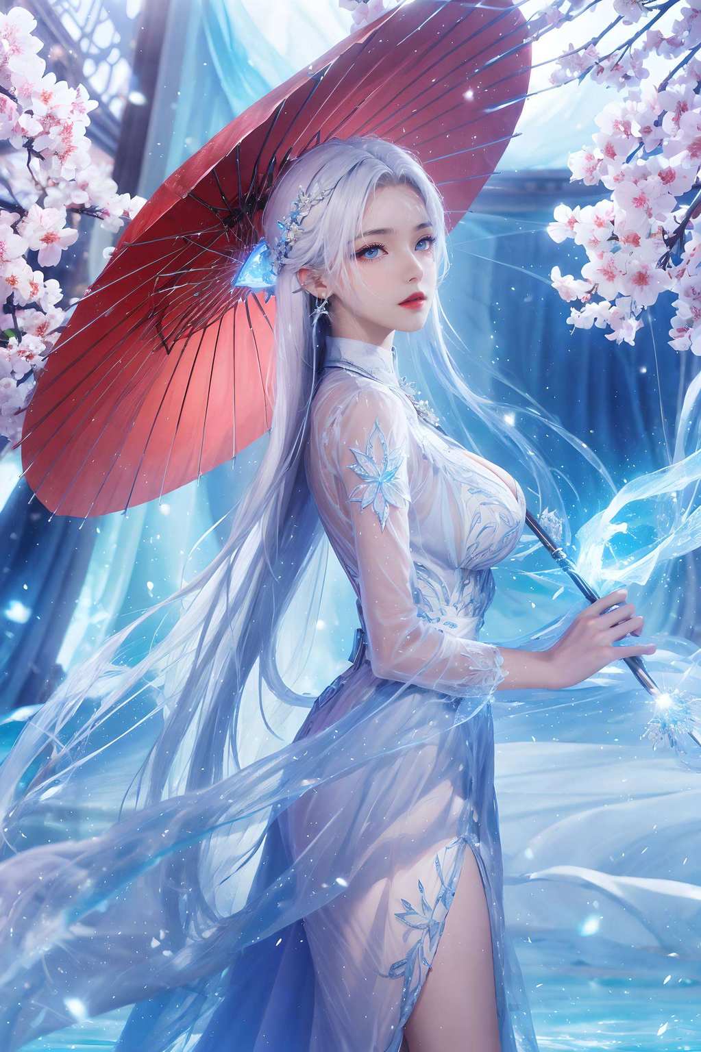 斗罗大陆的玄幻风情这里有一波超可爱的国漫壁纸等你来拿哦！凌落宸的盛世美颜