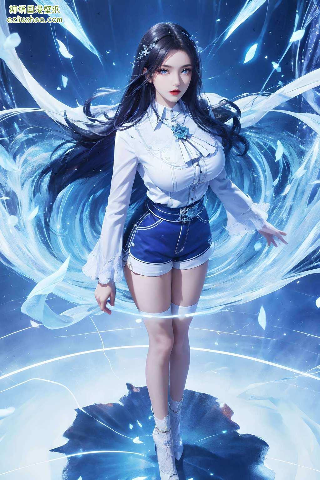 马小桃翩翩舞姿同框壁纸