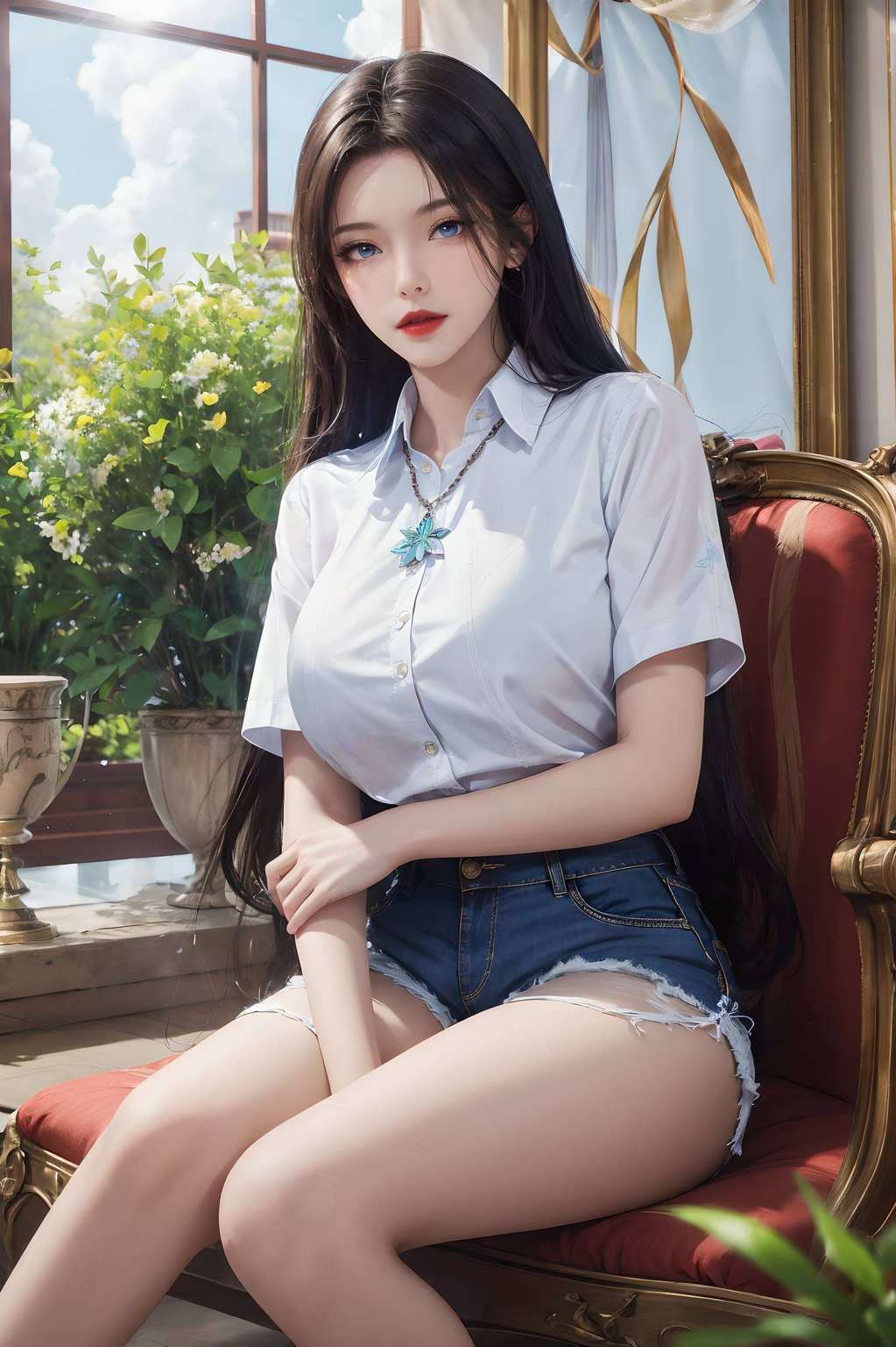 嘻嘻不信你试试？就让我们这些国漫女神、美女们来给你的苹果手机穿上华美的古装盛装