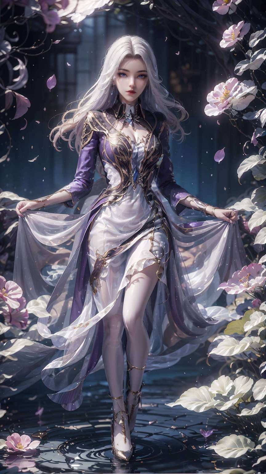 这位国漫女神以其独特的古香古色气质让人一见倾心！准备好让你的手机屏保焕然一新了吗？赶快来领略这位国漫美女的玄幻魅力吧！