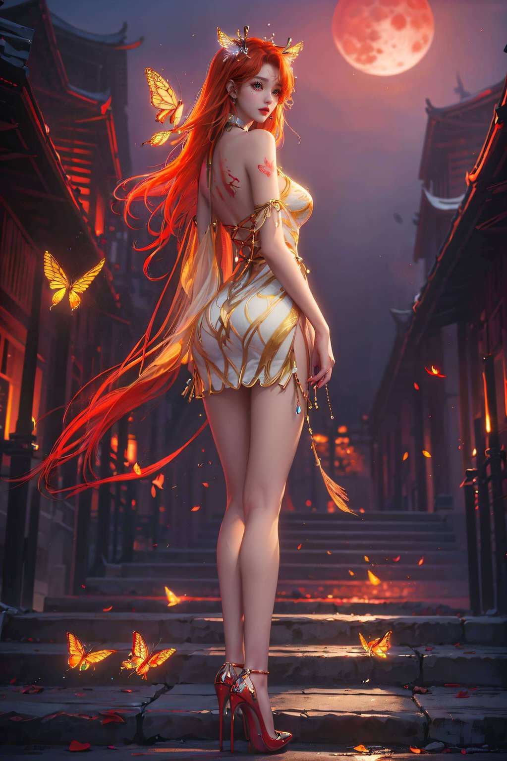 丽影倩兮翩若惊鸿
