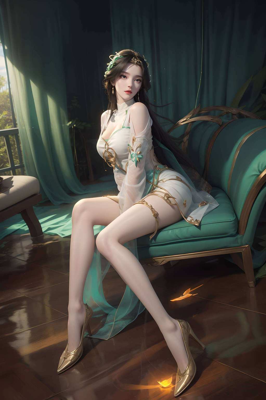 嘿让柳神的英姿和神秘气质