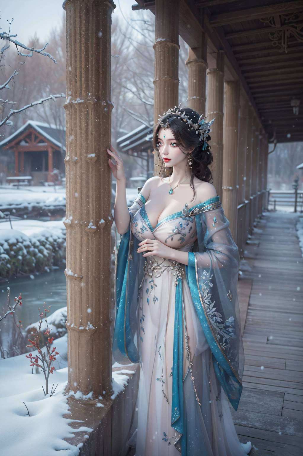 柳神不仅美得让人心醉