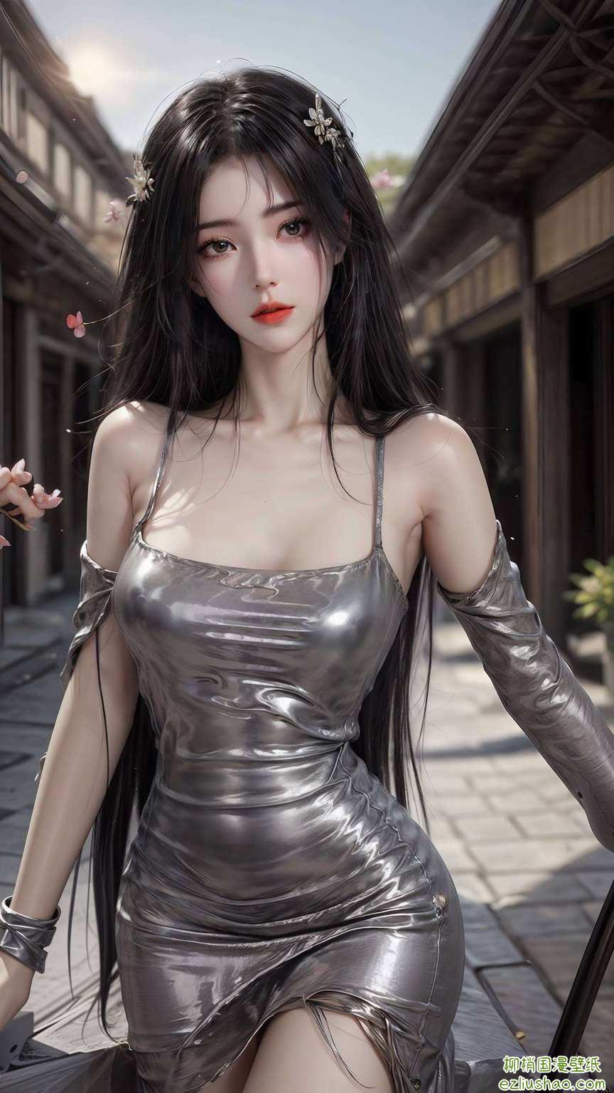无论是追剧还是打游戏还是她那如画中的翩翩美姿