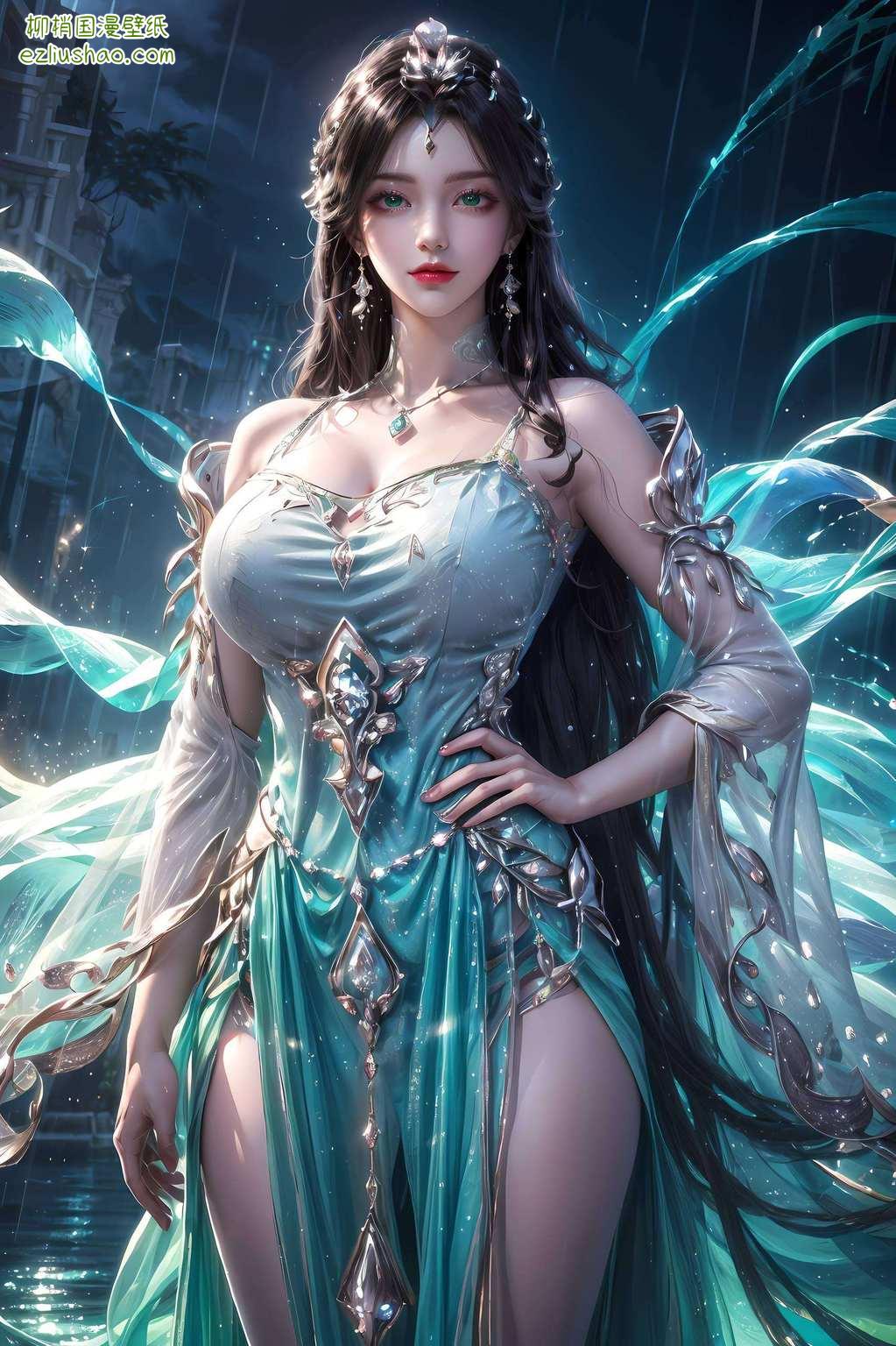 简直萌化你的心哦！快来抱走这款国漫美女壁纸每次解锁都是一场视觉盛宴
