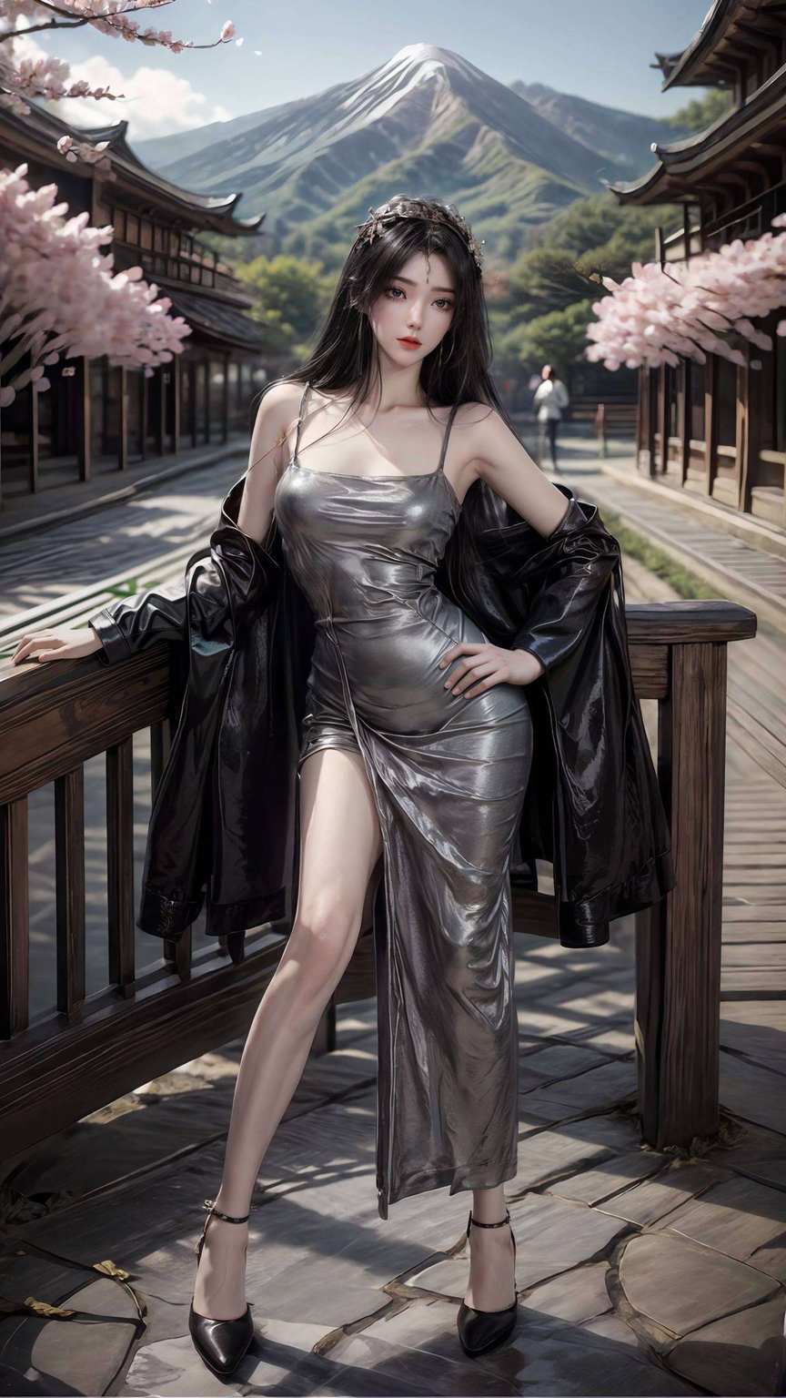 简直就是完美世界的缩影！这不仅仅是一张壁纸想要电脑背景也跟上潮流？这可是国漫美女中的佼佼者