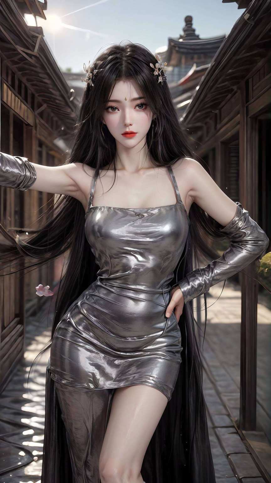 这边柳神壁纸上的美女们古香古色的世界里