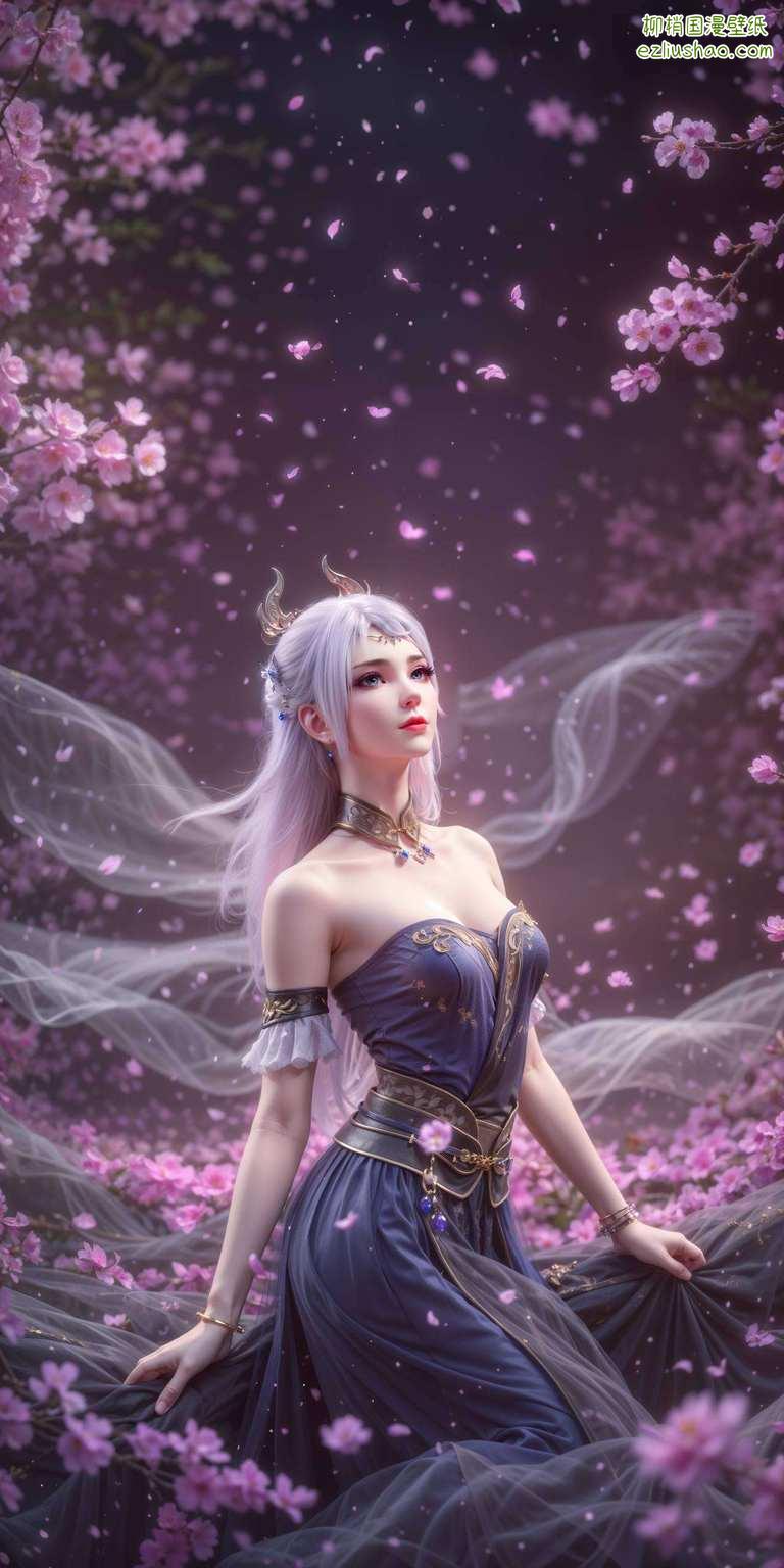 吾有一壁纸图中女子