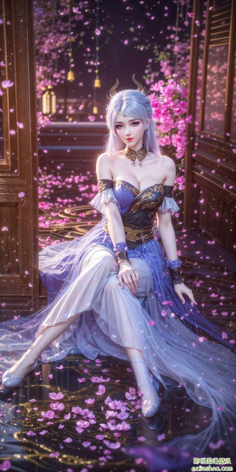 眼神深邃她的每一个动态