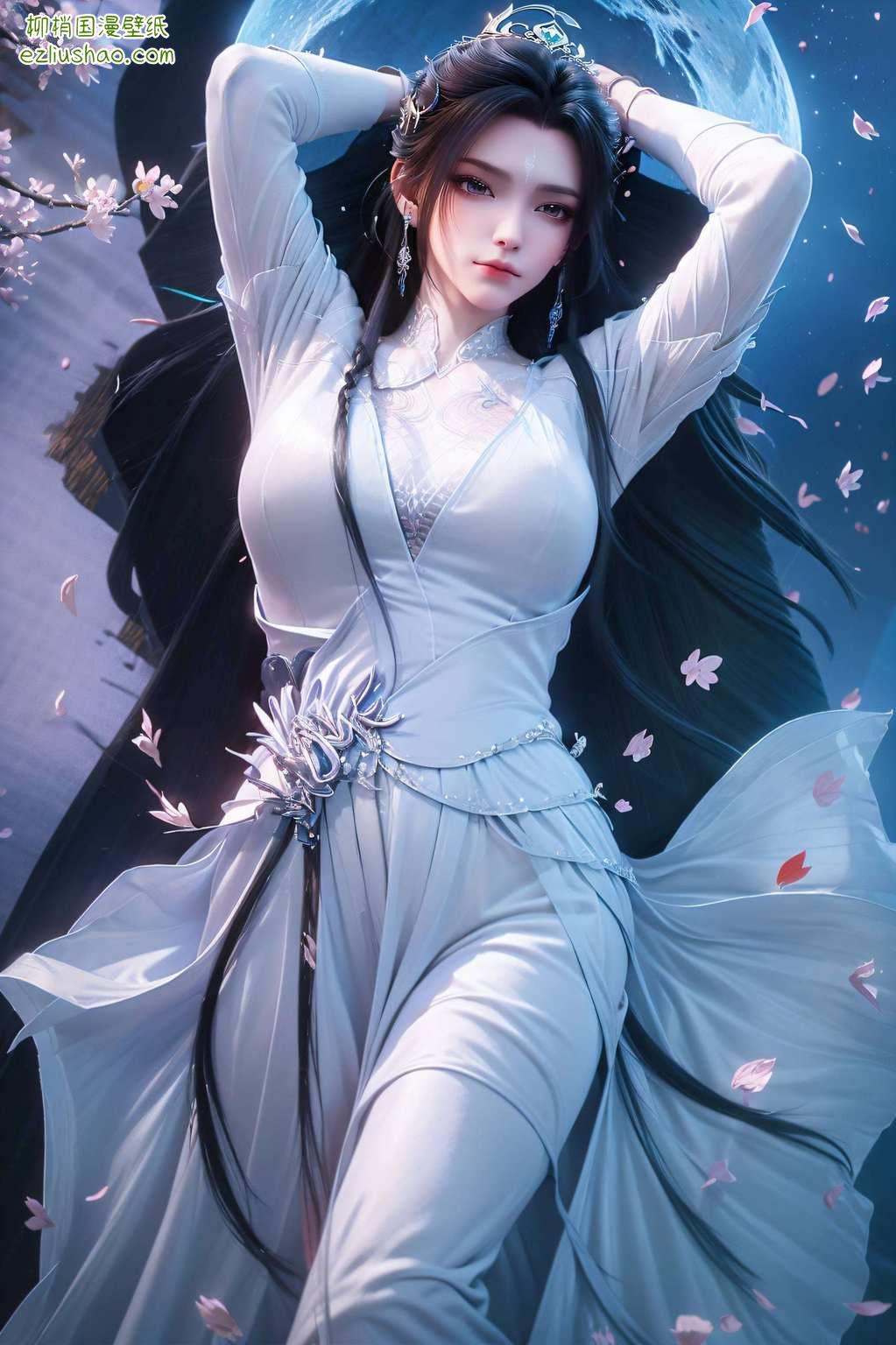 古香古色犹如穿越时空的仙子