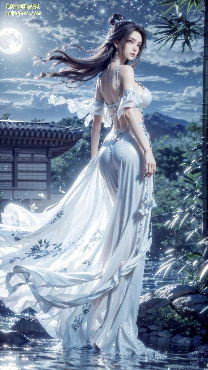 每天拿起手机都能看到这样一位国漫美女陪伴嘿
