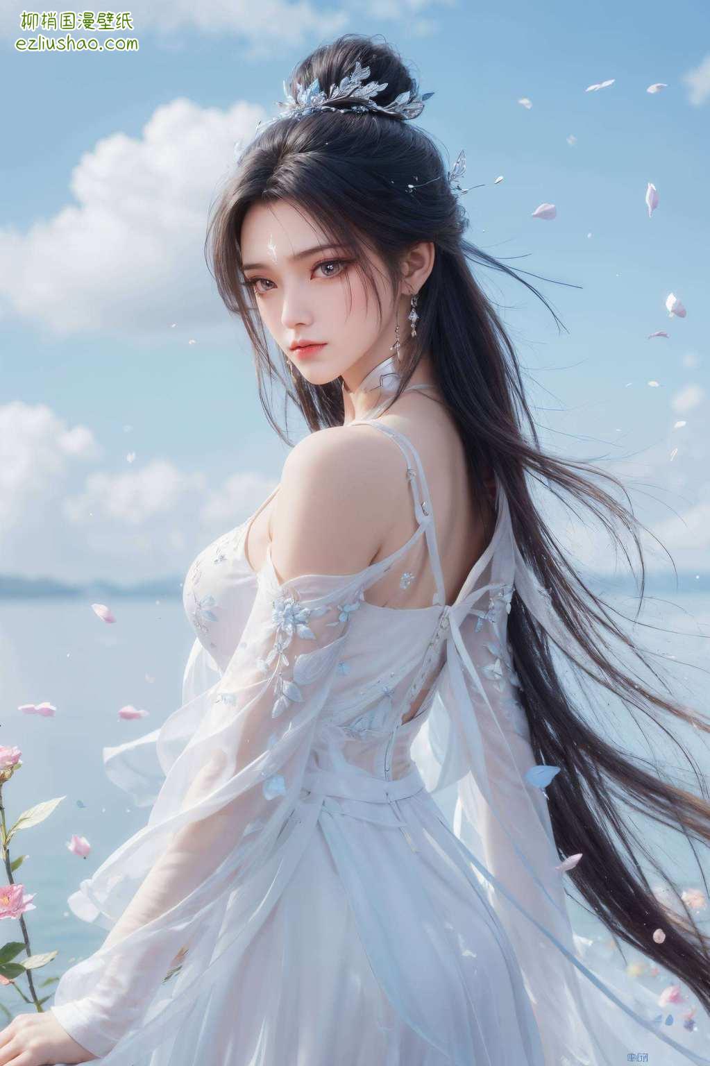 让你的手机也能美美哒！简直美得不要不要的！这不仅是国漫诛仙的美女代表