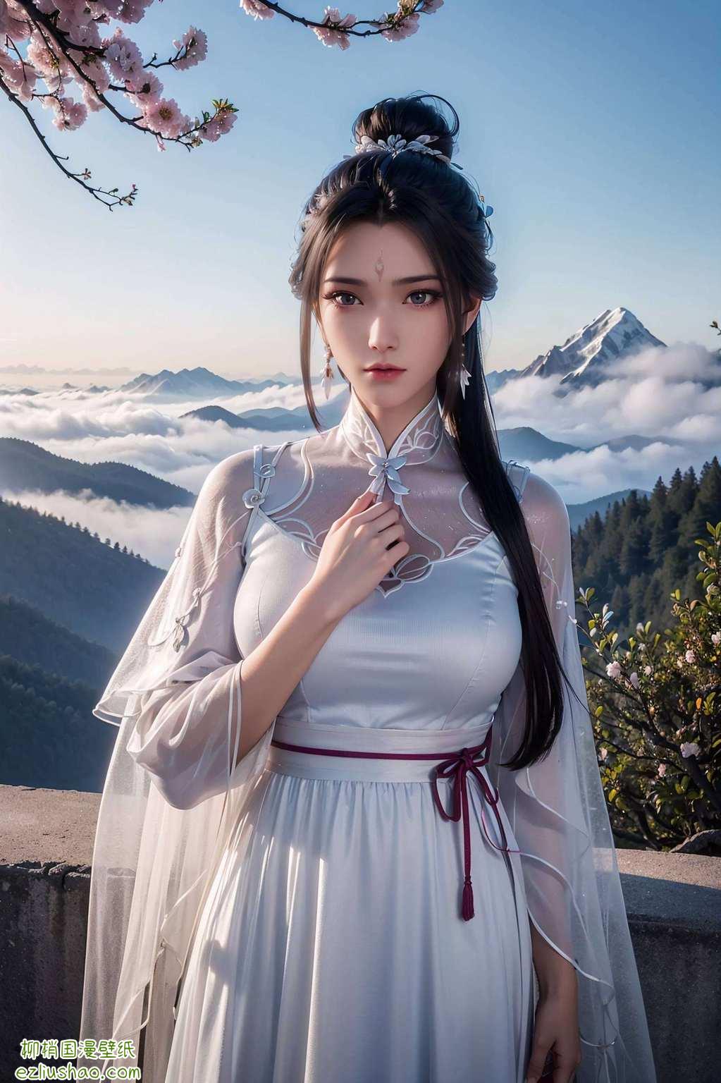 让这位国漫女神陪伴你度过美好时光吧！看着陆雪琪那清澈的眼神