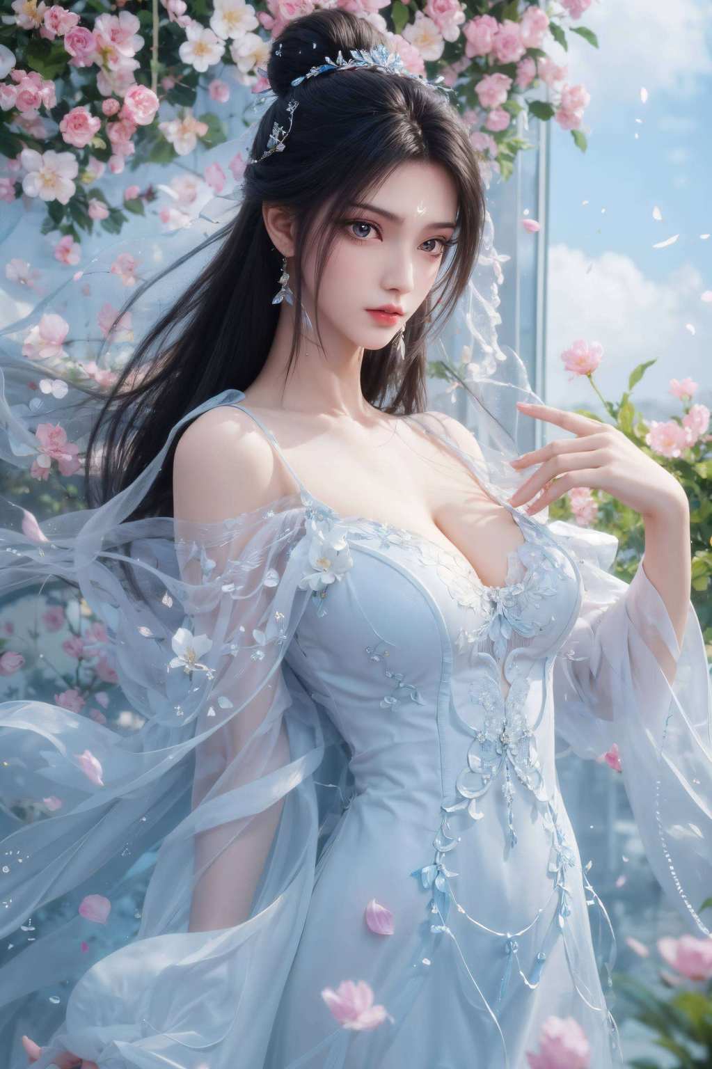 她的眼神能杀人嘿
