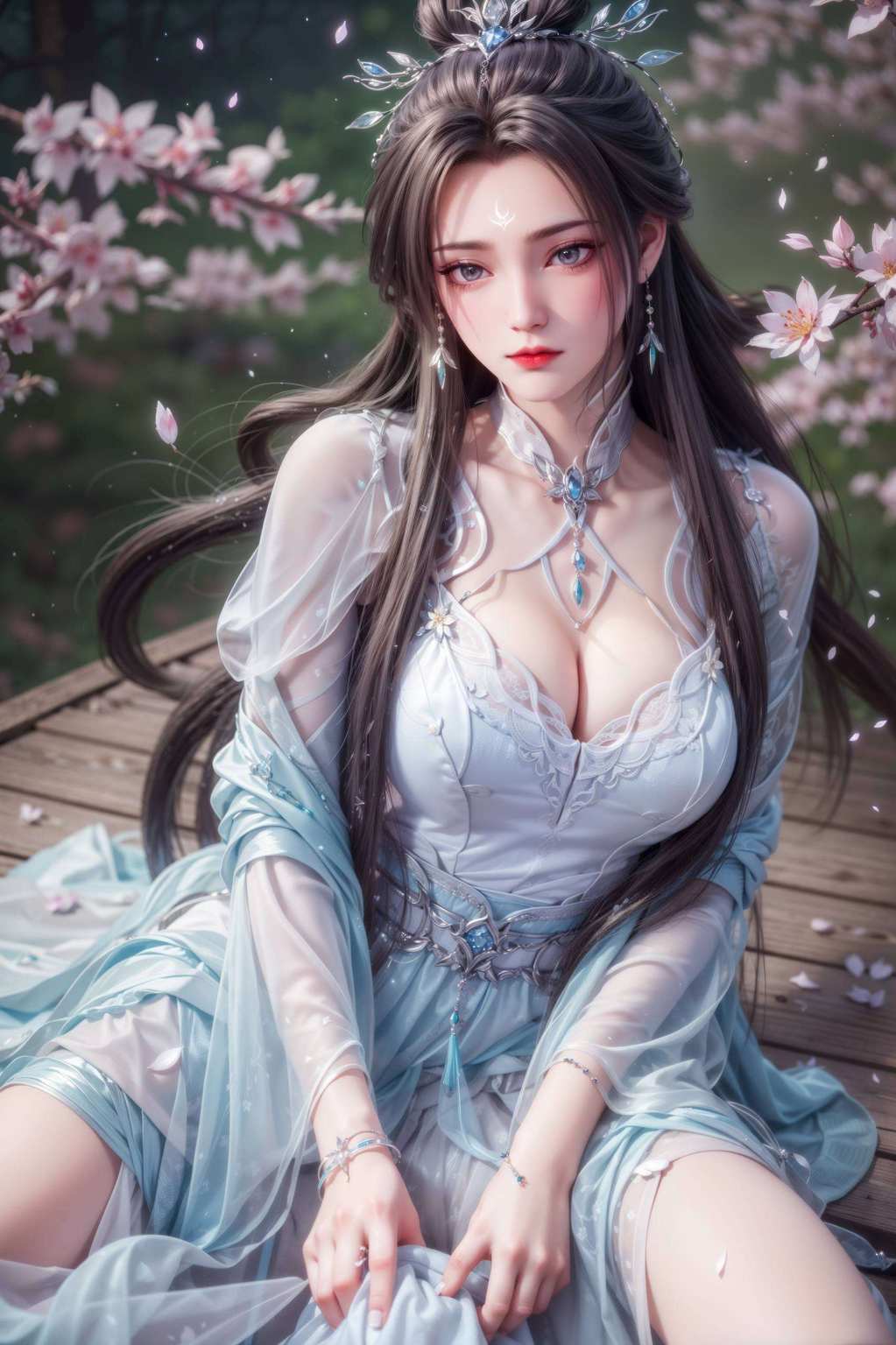 谁说国漫美女只能活在二次元？这款壁纸让你手机瞬间变身玄幻世界今天给大家推荐一款绝美的国漫壁纸！这款陆雪琪壁纸4k图文