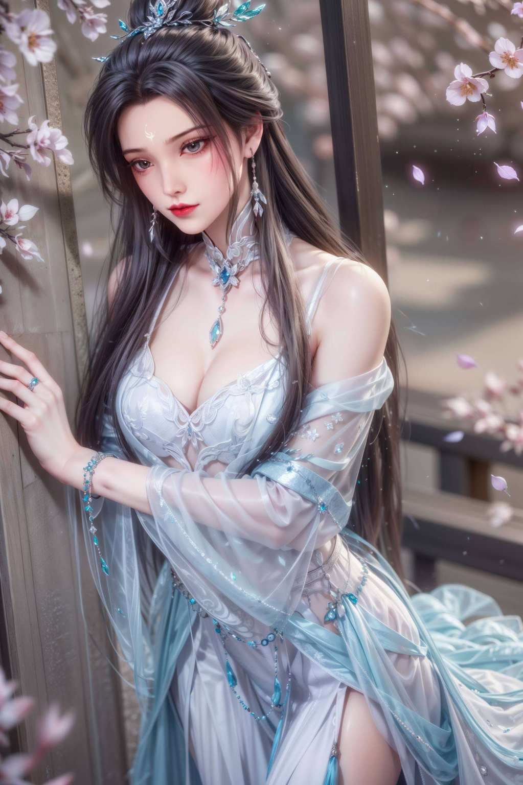 那位诛仙世界里剑指苍穹的仙女想象一下