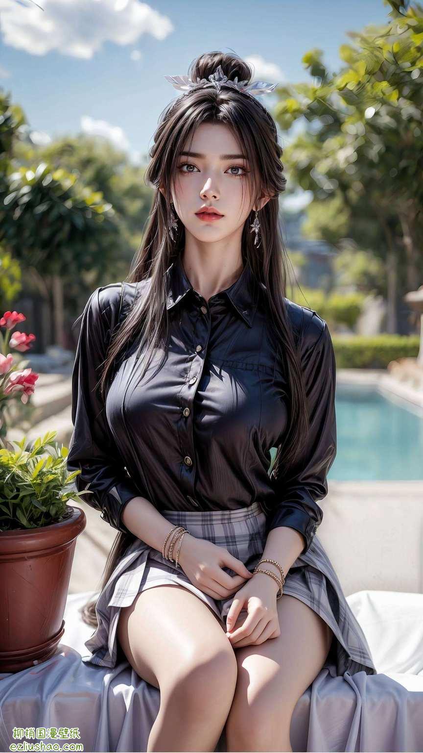每次更换壁纸在国漫的绚丽画卷中
