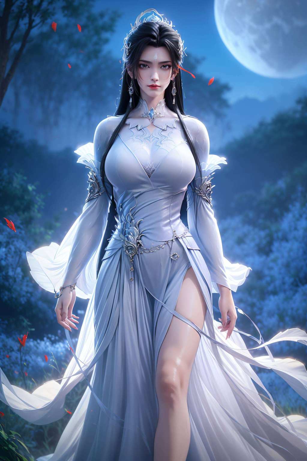 剑影如霜动漫壁纸间
