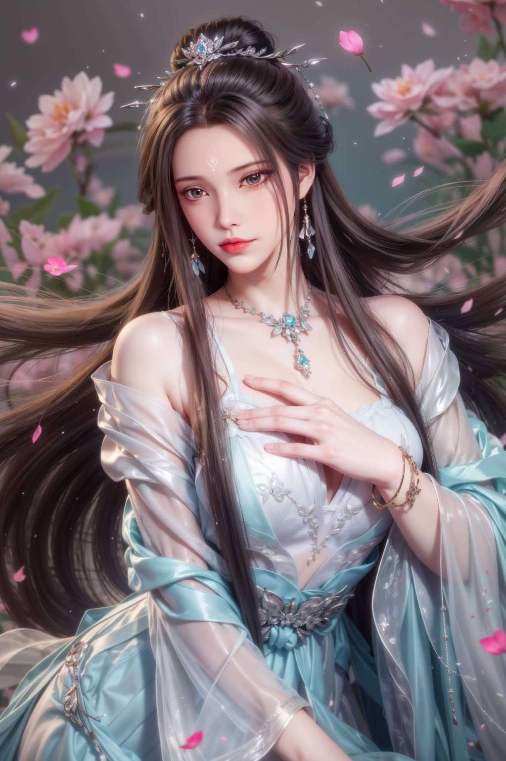 画卷中展翅欲飞诛仙一舞