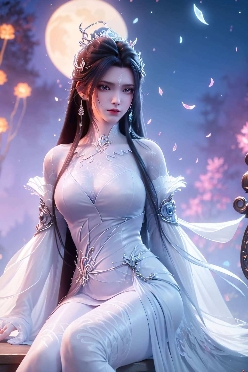 感受她的古典韵味与玄幻魅力成为了无数粉丝心中的女神