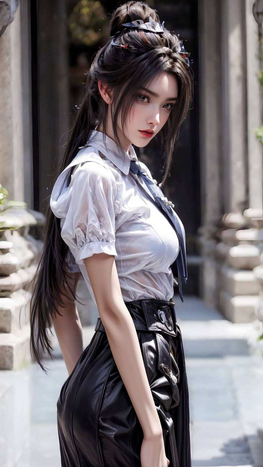 今天给你们带来一款超精美的AI绘画壁纸！这可不是普通的壁纸哦无论是诛仙中的陆雪琪