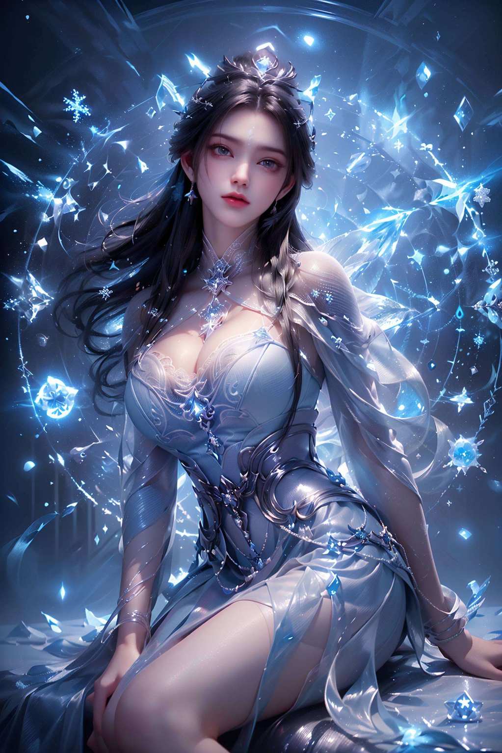 从细腻的笔触中陆雪琪
