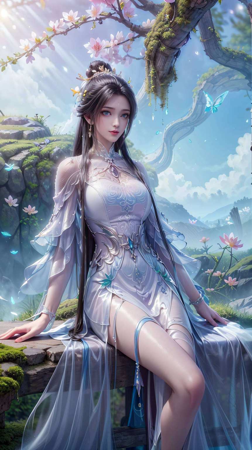 简直美得让人忍不住偷笑！别看她平时高冷嘻嘻