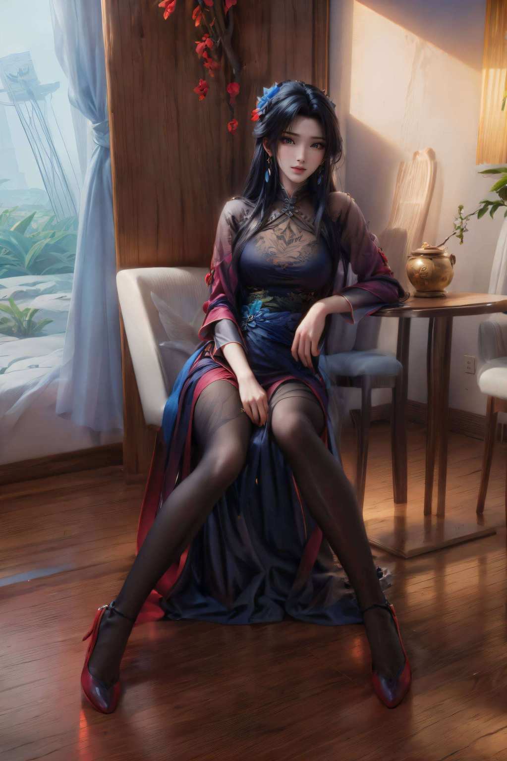 战损版的她更显坚韧与柔美交融古香古色的陆雪琪