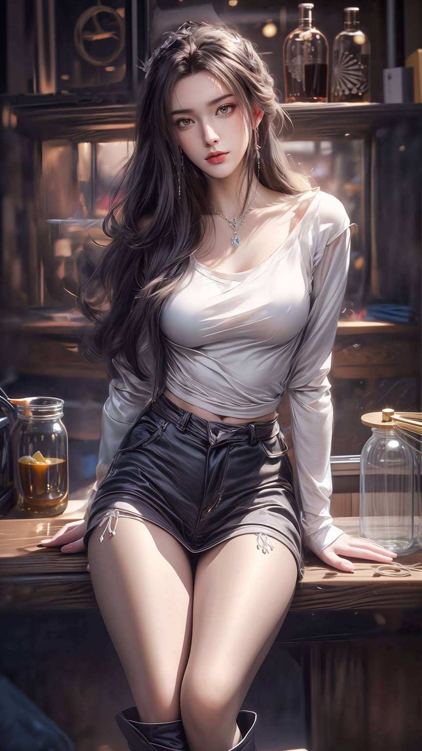 她那婉约的美貌令人陶醉