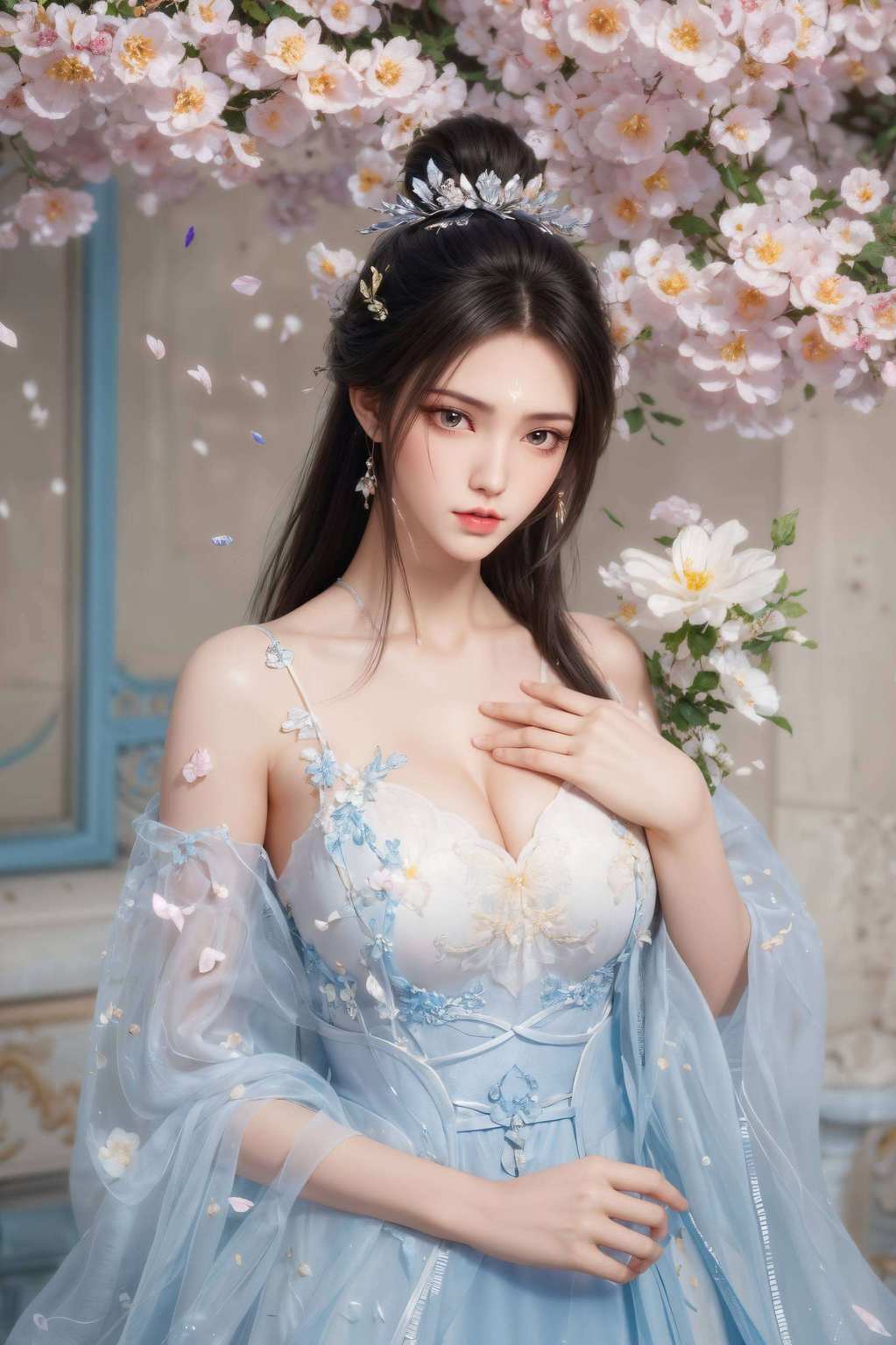 在绚烂的动漫世界里用她的壁纸点亮手机