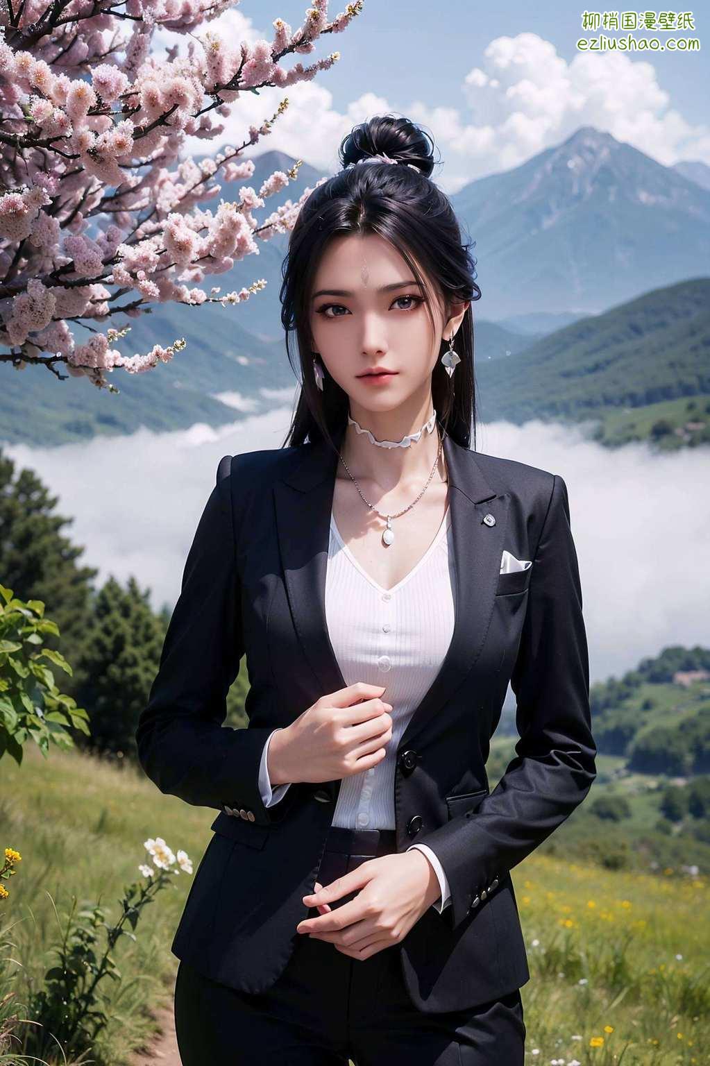 其颜若玉宜乎为壁纸之选