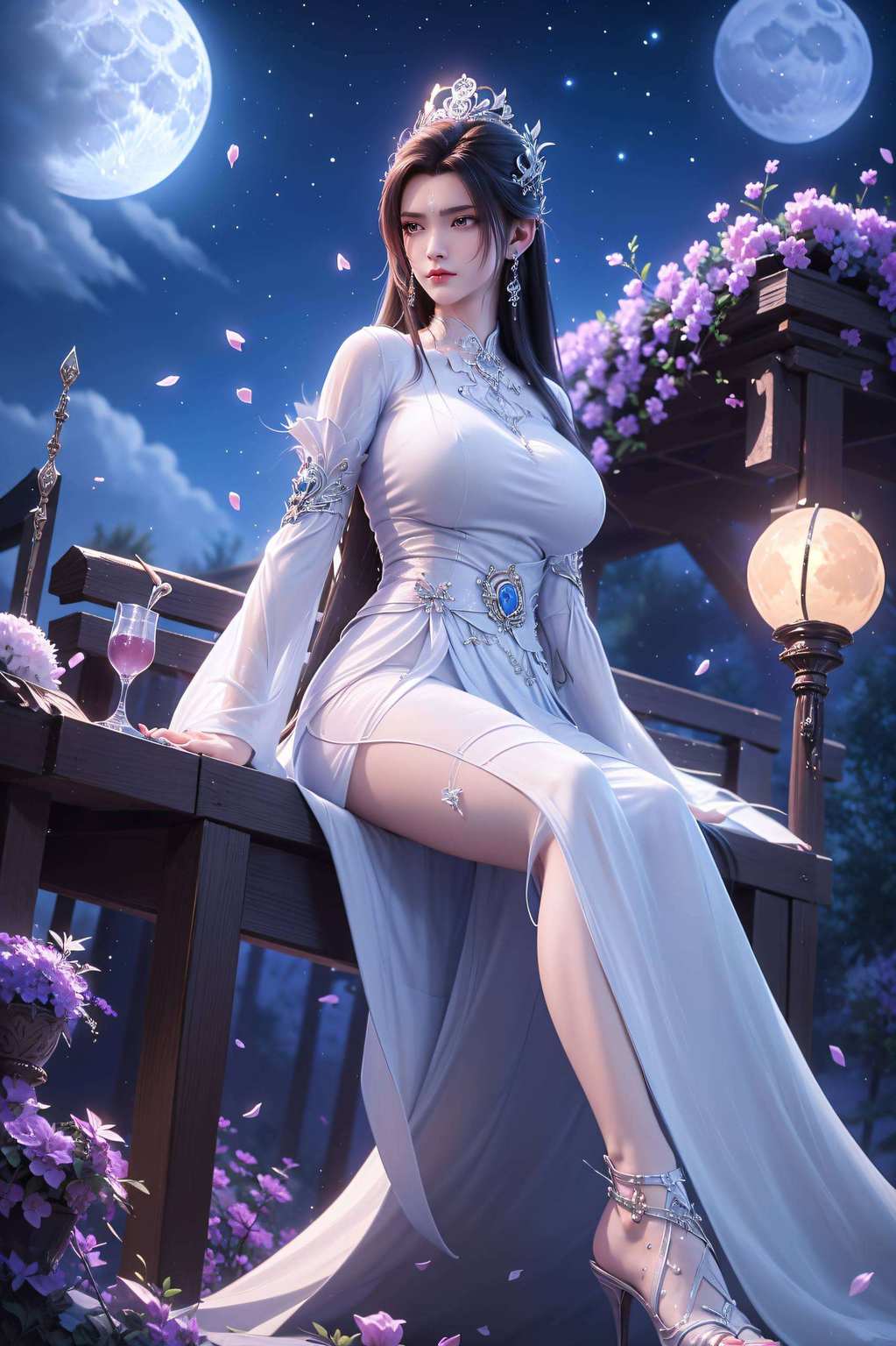 嘿让你的手机瞬间变身国漫女神的画廊！别看陆雪琪在《诛仙》里是个高冷女神