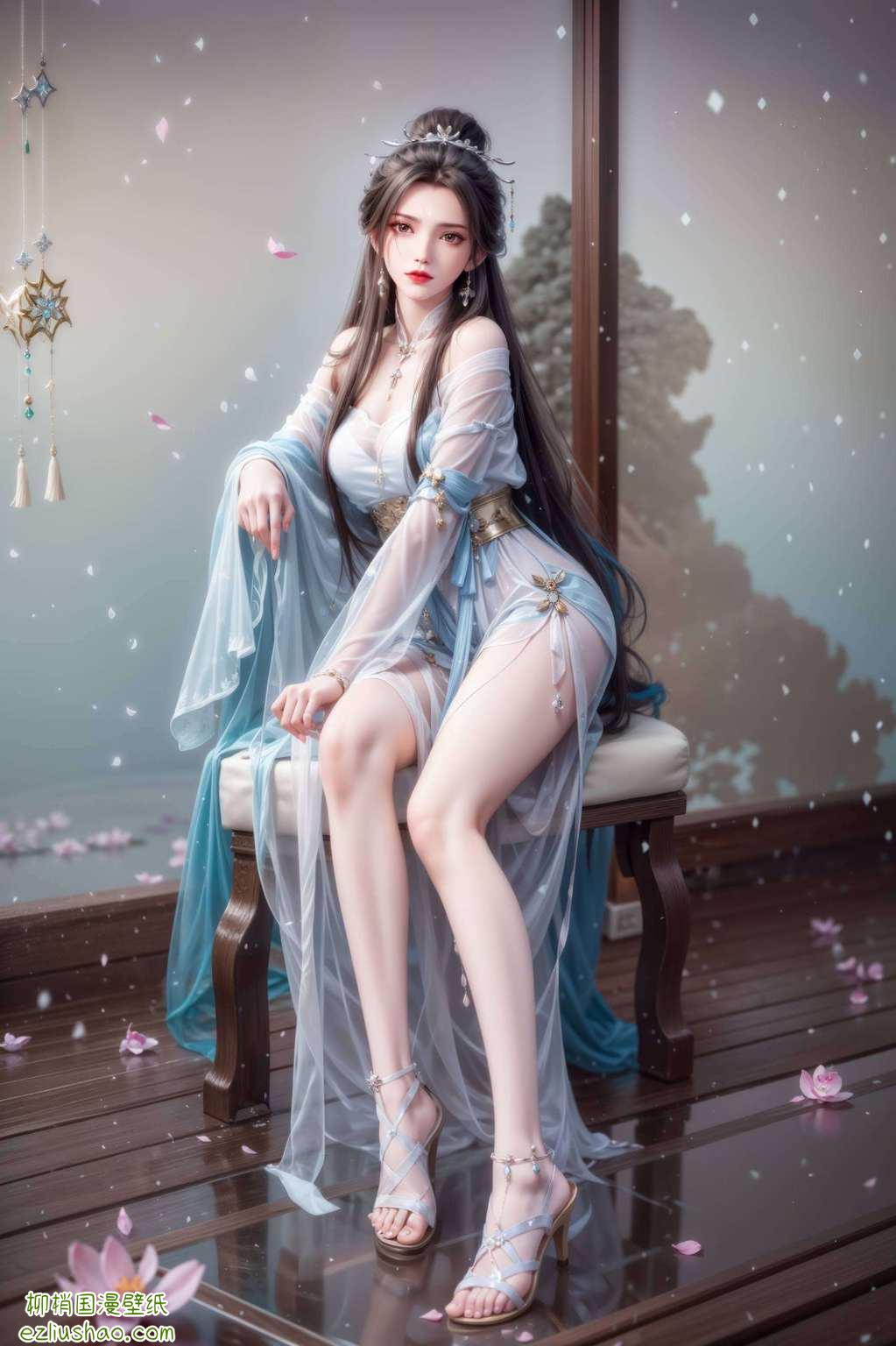 赶紧来领走你的壁纸吧！这样的国漫女神