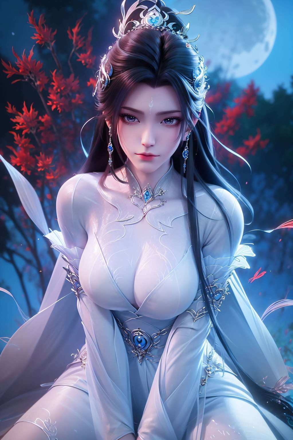 美得不要不要的？这位国漫女神可是咱们《诛仙》里的绝世美女每天都能和这位国漫美女相伴