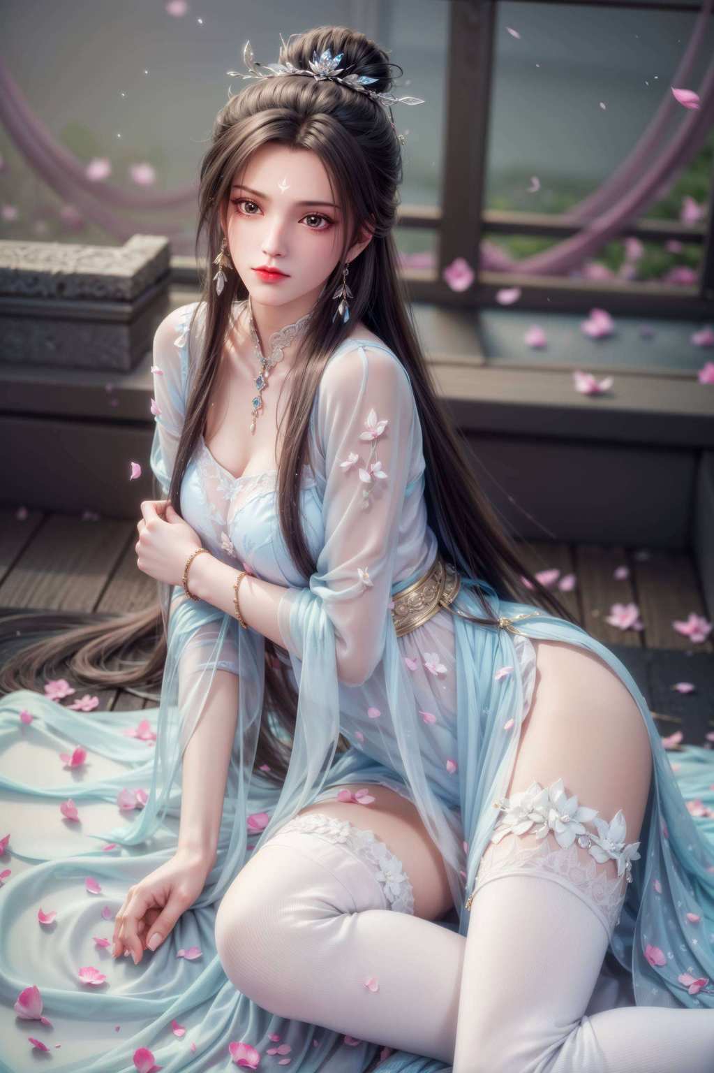 让人羡慕嫉妒恨呀！嘻嘻别光顾着看美女