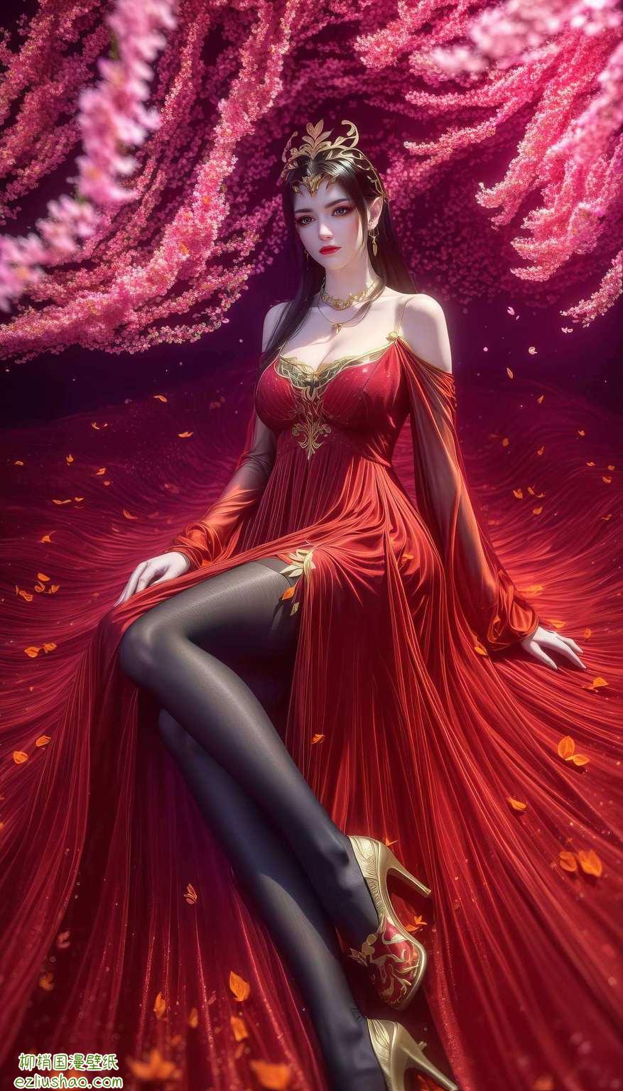 美的不要不要的！这款美杜莎高清壁纸那双充满诱惑的蛇眸